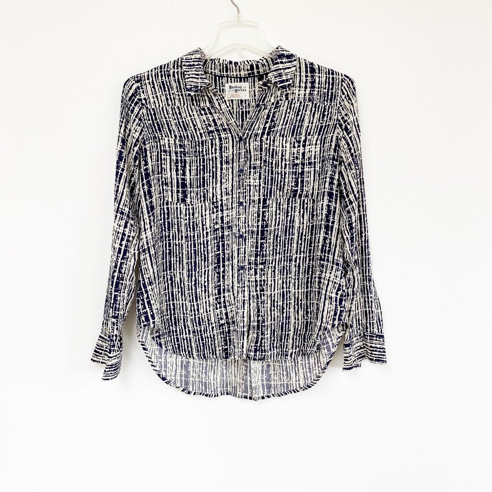 Anthro Holding Horses Sammie Button Down Top sz 4